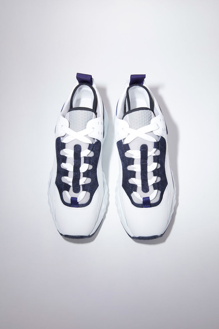 Acne Studios Manhattan Sneakers Multi White